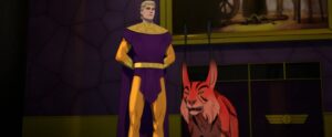 Ozymandias stands alongside Bubastis