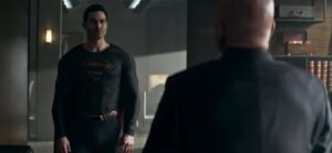 Superman confronts Luthor